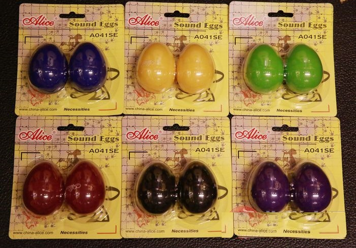 картинка Маракас - яйцо 2 шт. в упаковке, различные цвета от магазина ДетсадЯр