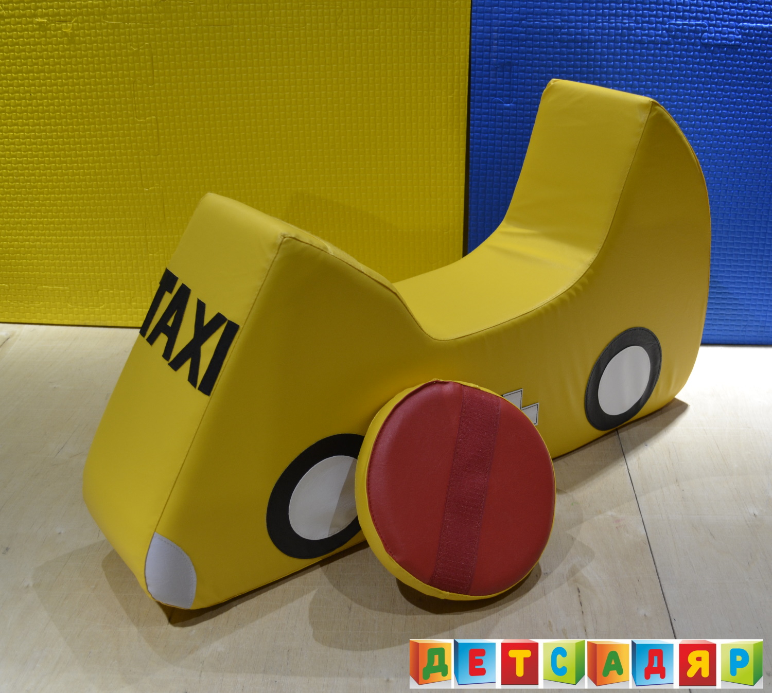 картинка Мягкий модуль машина Такси, ТИ от магазина ДетсадЯр
