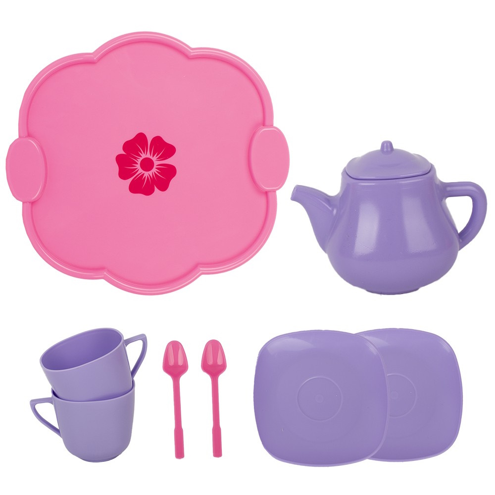 картинка Игра Детский кухонный набор Чайный, 8 предметов, Совтехстром, У578 от магазина ДетсадЯр