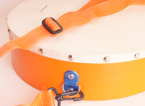 картинка Детский маршевый барабан оранжевый 20 см.  Lutner, FLT-KTYG-20 от магазина ДетсадЯр