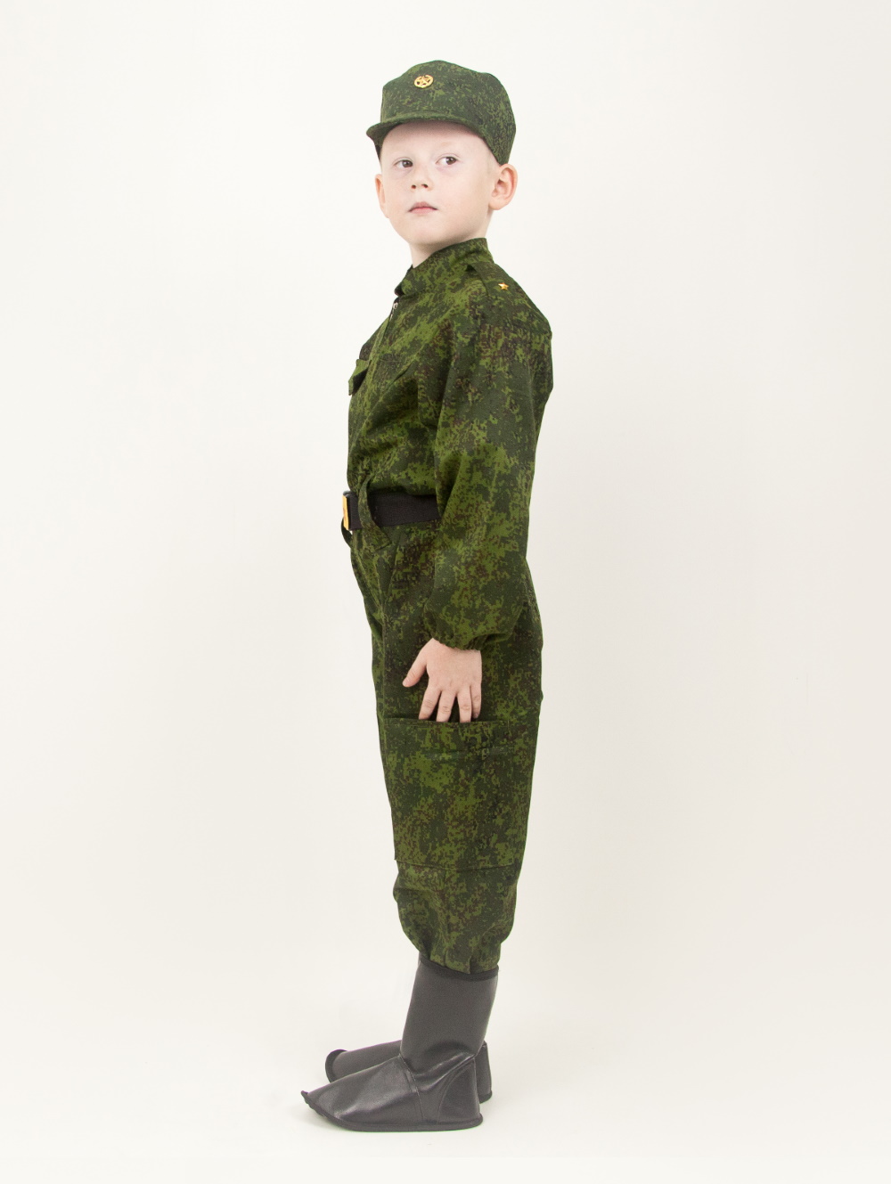 картинка Костюм  Военный детский (комбинезон + кепи + ремень), МВ от магазина ДетсадЯр