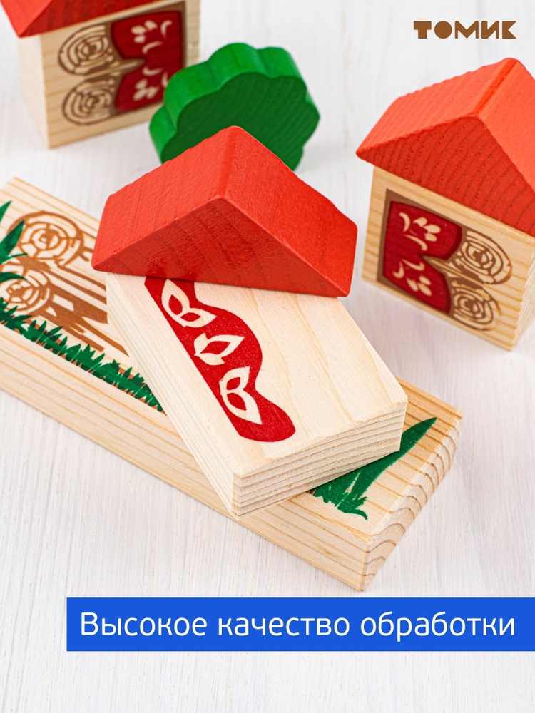 картинка Конструктор "Сказки - Теремок", 4534-3, Томик от магазина ДетсадЯр