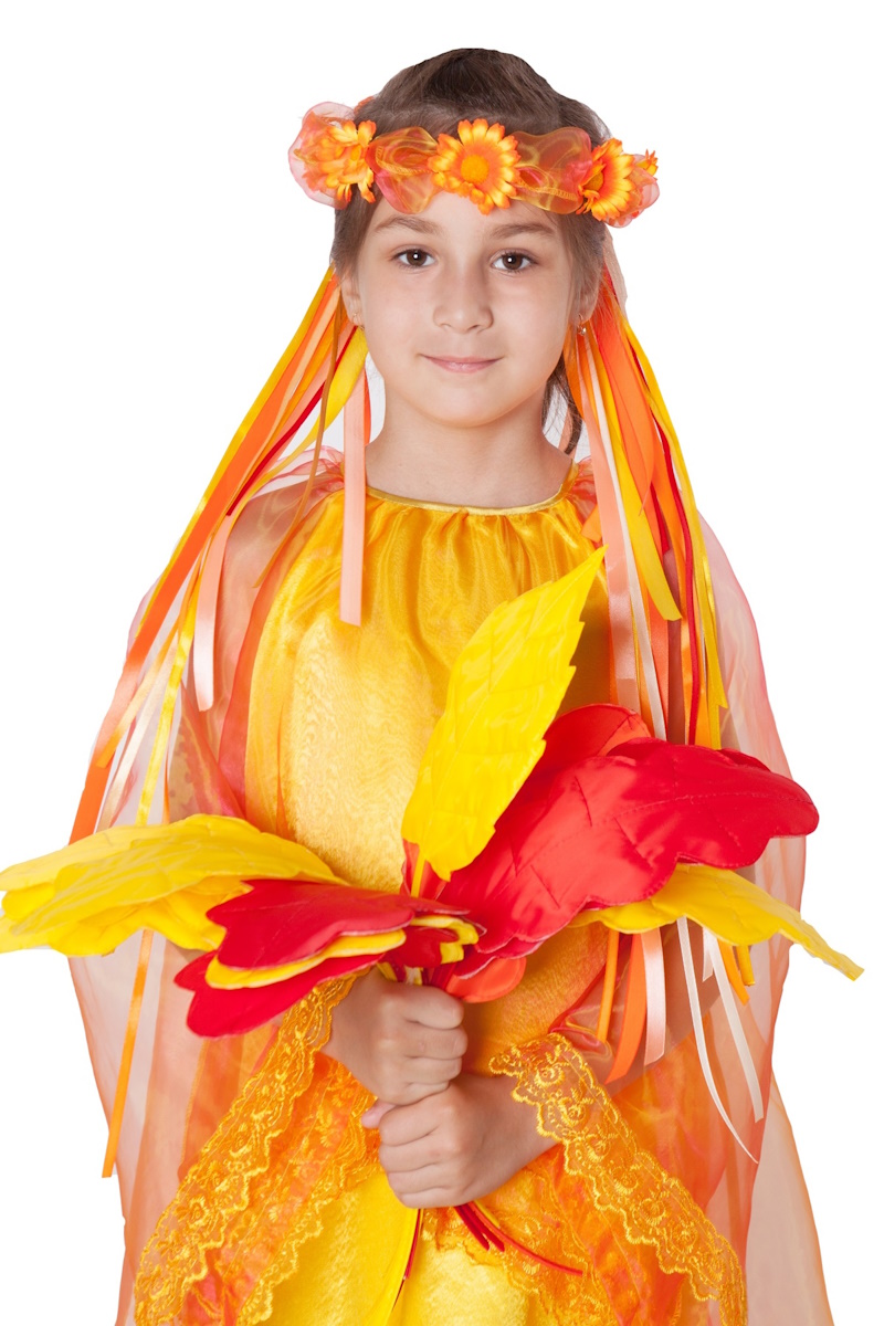 картинка Костюм детский Осень для девочки (платье + головной убор), МВ от магазина ДетсадЯр