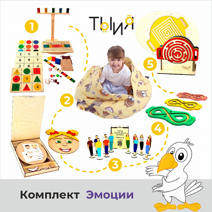 Адаптивный набор "Эмоции", РН-004, Ты и Я 