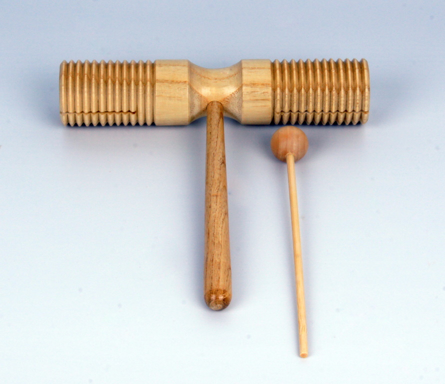 картинка Тон блок двойной Агого деревянный на ручке  Fleet, FLT-G4-1 от магазина ДетсадЯр