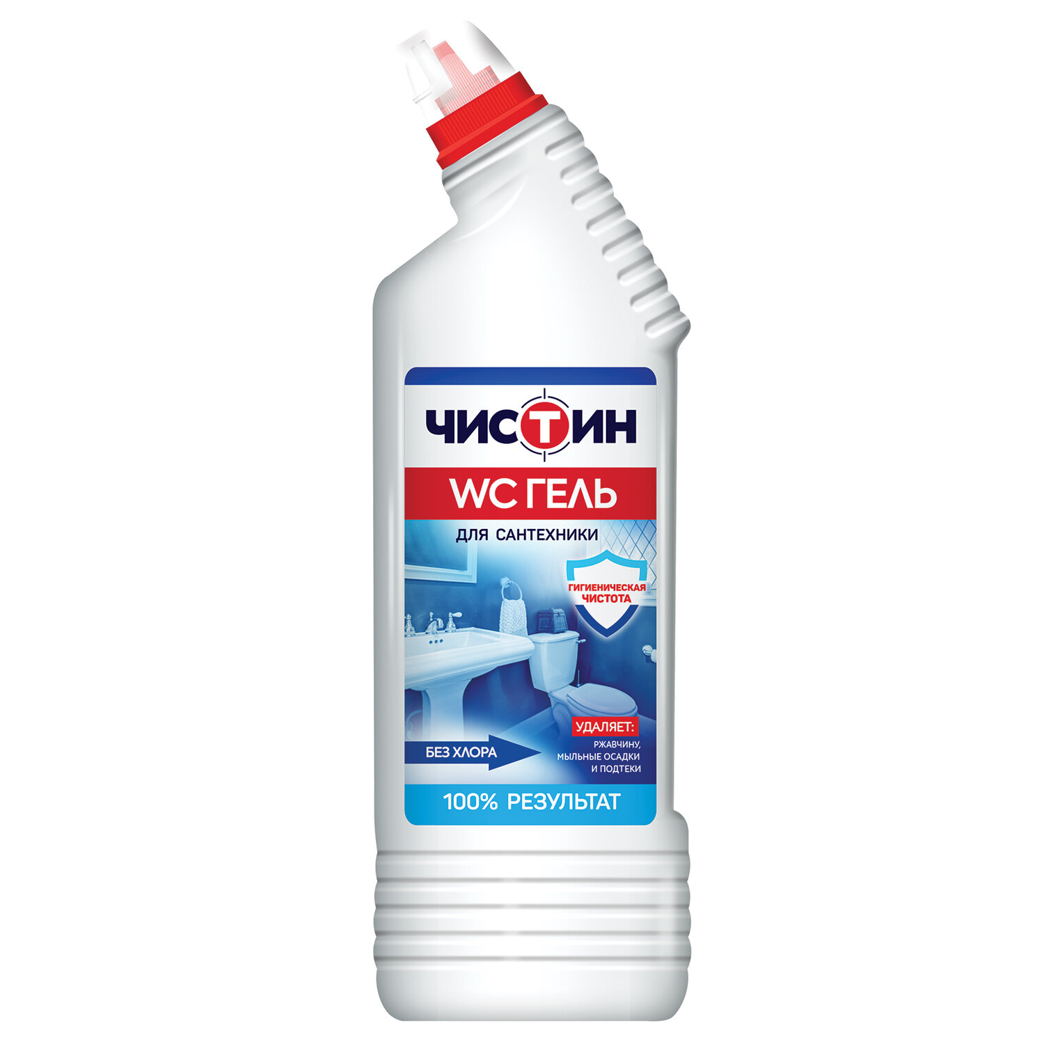 картинка Чистящее средство 750 г, ЧИСТИН "Гель санитарно-гигиенический", 2798 от магазина ДетсадЯр