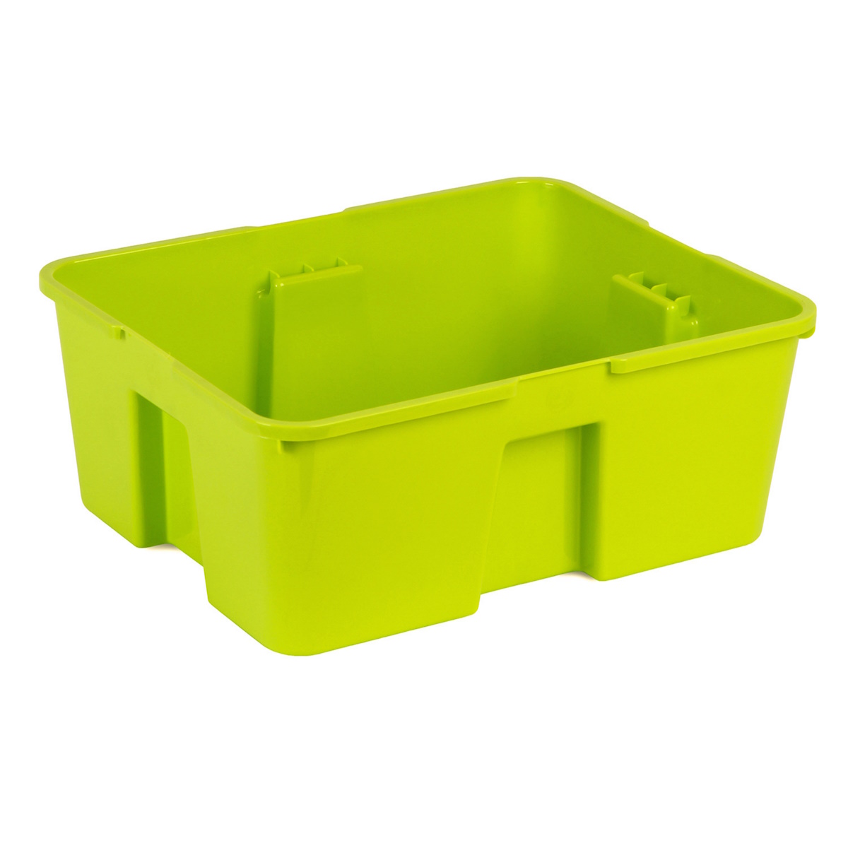 картинка Контейнер №2 средний салатовый с крышкой. Размер: 440*350*180 мм., система хранения Игротека от магазина ДетсадЯр
