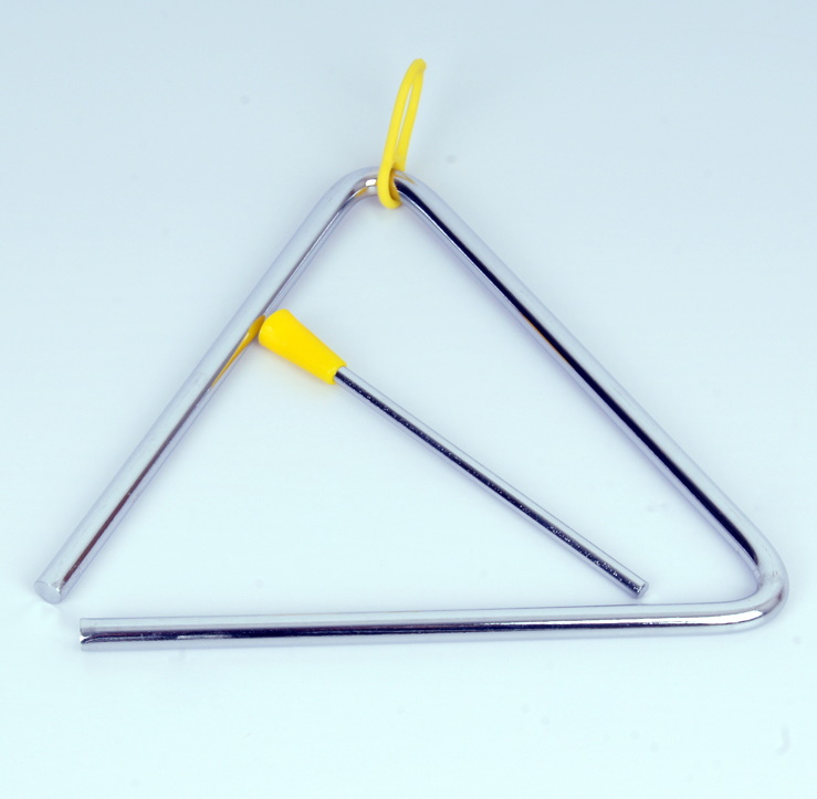картинка Треугольник с палочкой 7 дюймов (длина стороны 178 мм.) Fleet от магазина ДетсадЯр