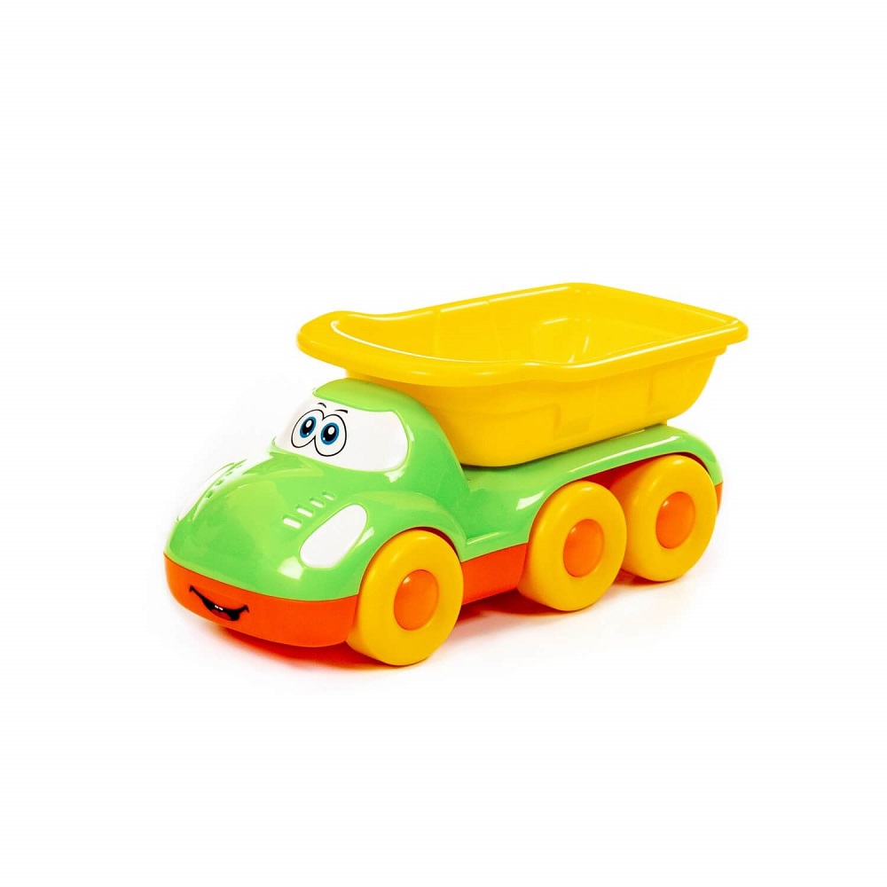 картинка "Дружок", трёхосный автомобиль-самосвал, 48349, Полесье от магазина ДетсадЯр