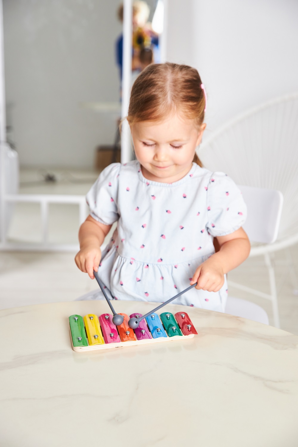 картинка Детский металлофон 8 нот, 02351, Десятое Королевство от магазина ДетсадЯр