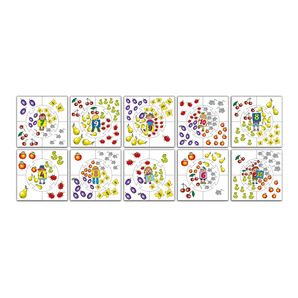 картинка Сколько не хватает, настольная игра серии Учись, играя, 00074, Десятое Королевство от магазина ДетсадЯр