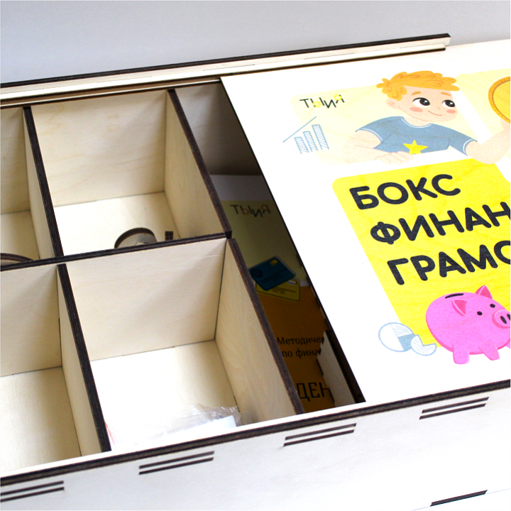 картинка Бокс финансовой грамотности "Деньги", ФИ-006, Ты и Я от магазина ДетсадЯр
