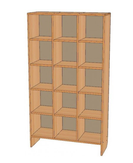 картинка Шкаф для горшков на 15 мест (вертикальный тип) от магазина ДетсадЯр