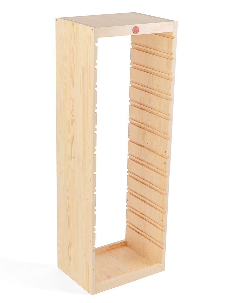 картинка Контейнер №2 средний полупрозрачный без крышки. Размер: 440*350*180 мм., система хранения Игротека от магазина ДетсадЯр