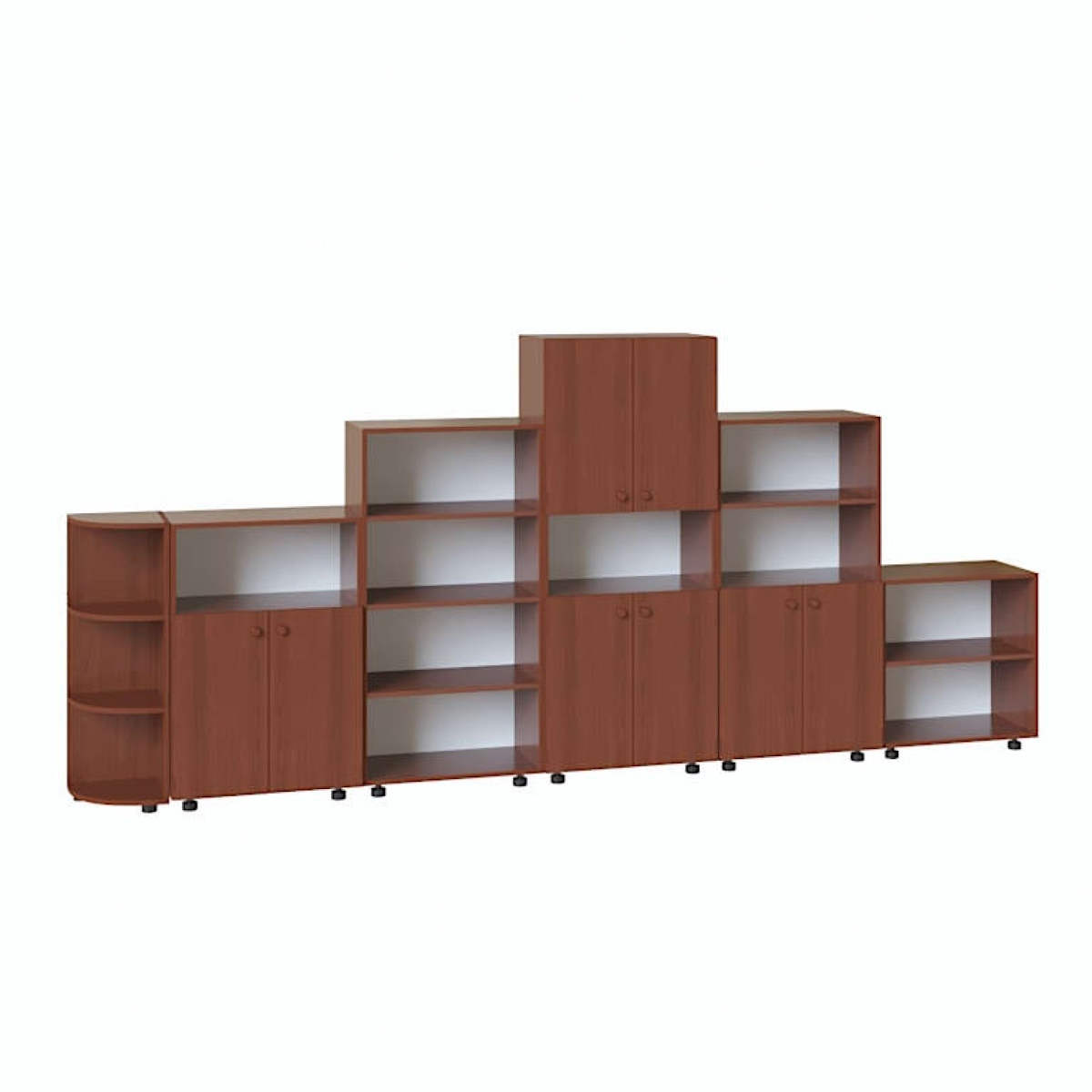 картинка Стенка для игрушек Стандарт 3300*320*1490 мм. от магазина ДетсадЯр