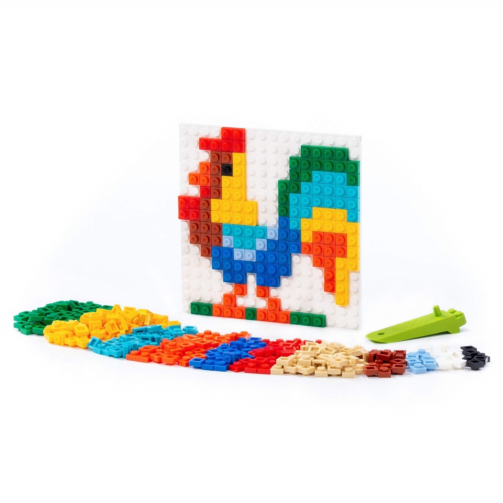 картинка Конструктор "Классик" "Мозаика №11 (домашние птицы)" (350 элементов) (в пакете), 73232, Полесье от магазина ДетсадЯр