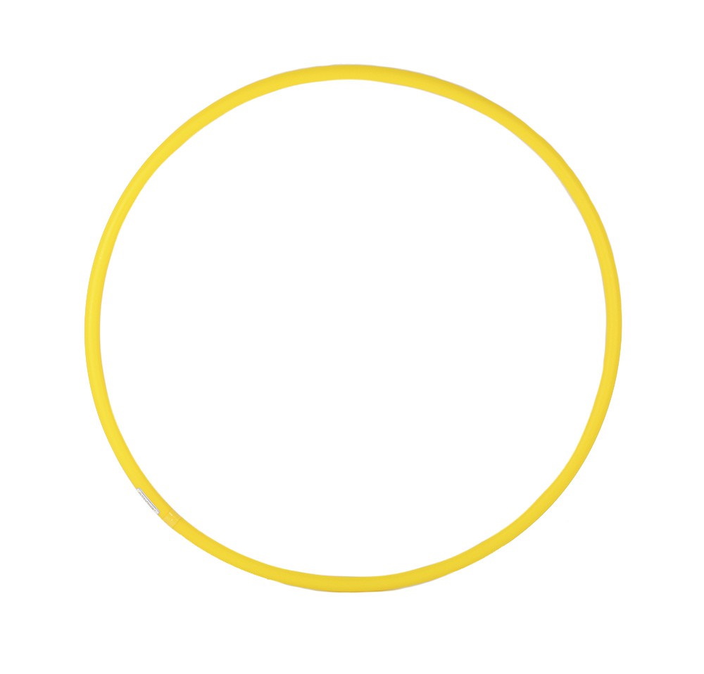 Обруч облегченный диаметр 60 см. (желтый) У733, Совтехстром 