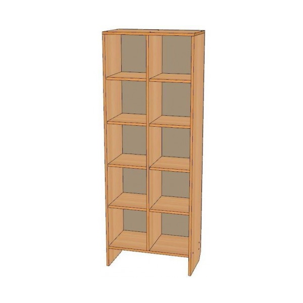 картинка Шкаф для горшков на 10 мест (вертикальный тип) от магазина ДетсадЯр