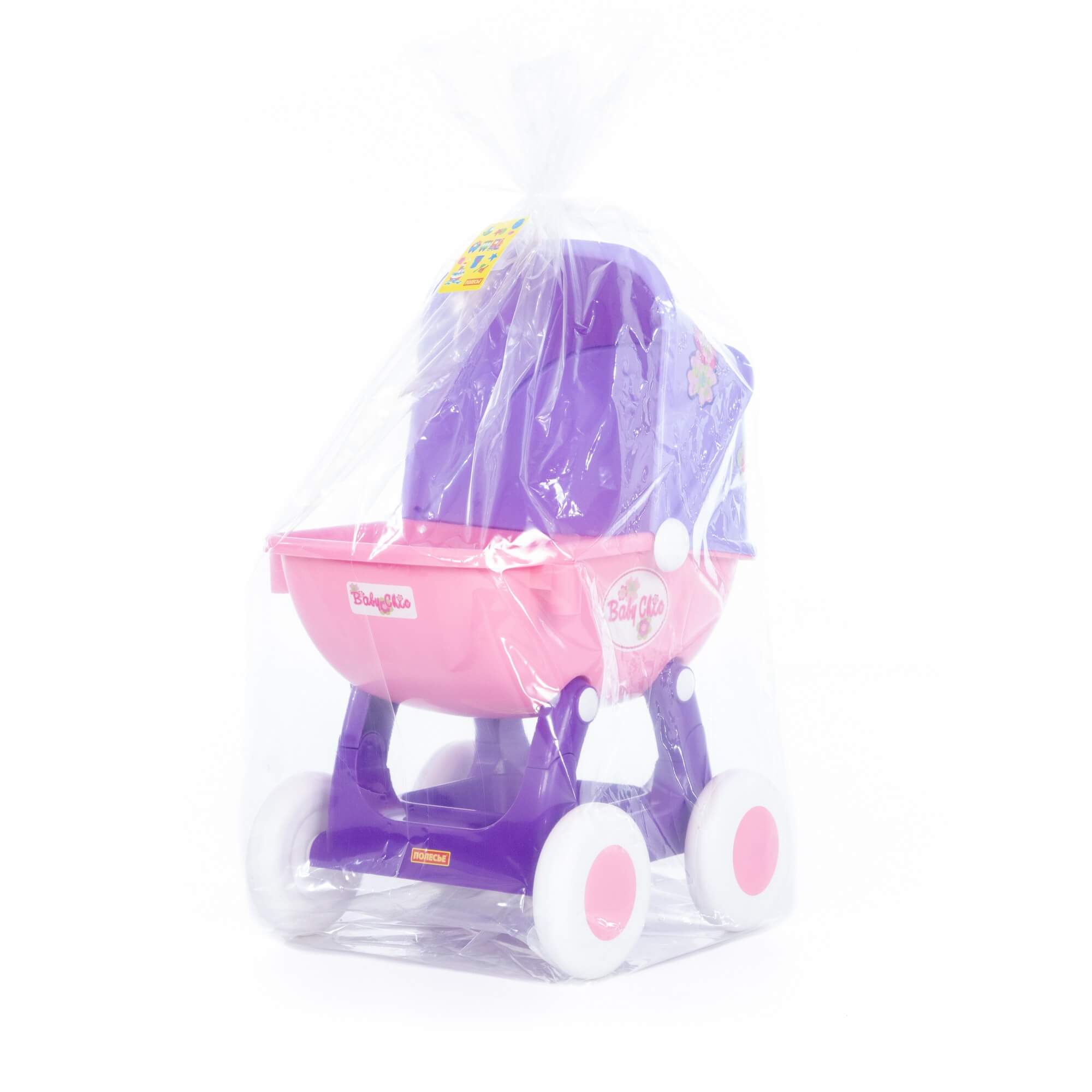 картинка Коляска для кукол "Arina" 4-х колёсная (в пакете) 48202, Полесье от магазина ДетсадЯр