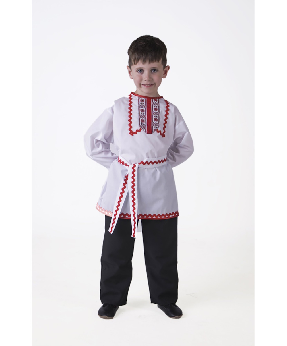 картинка Марийский национальный костюм (мальчик) (рубашка+ кушак + брюки), МВ от магазина ДетсадЯр