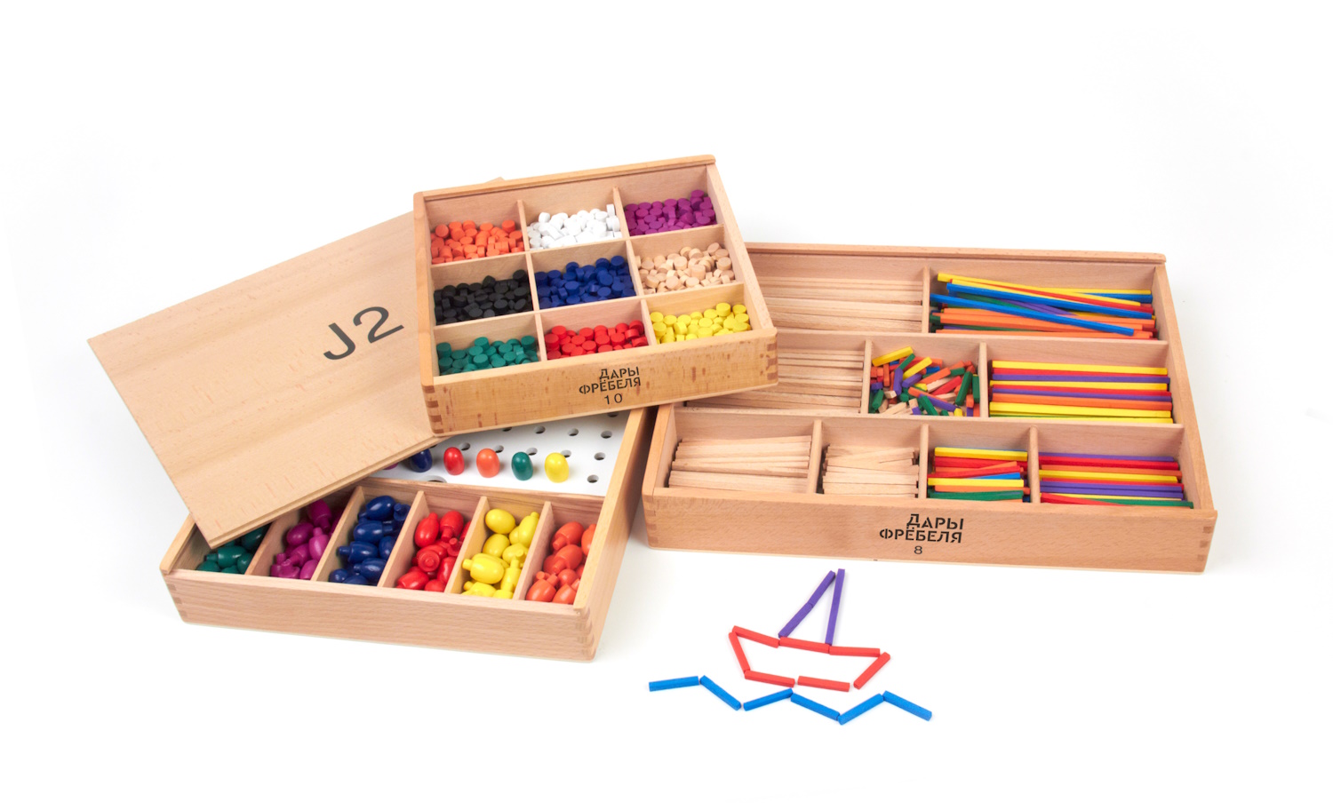 картинка Игровой набор «Дары Фребеля» (14 пособий), Приоритет от магазина ДетсадЯр