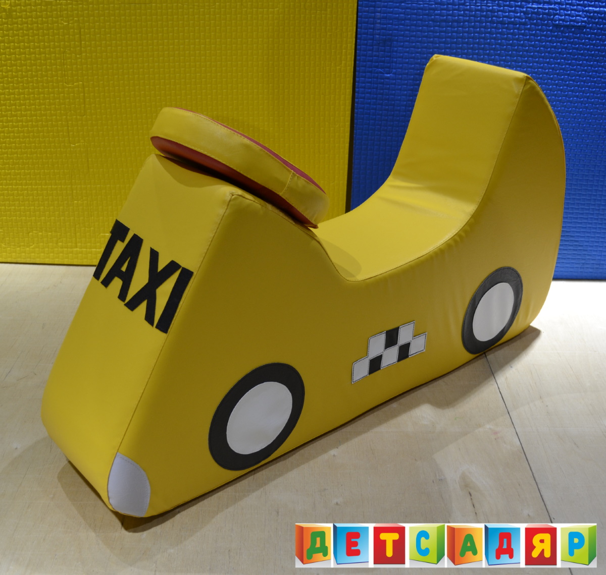 картинка Мягкий модуль машина Такси, ТИ от магазина ДетсадЯр
