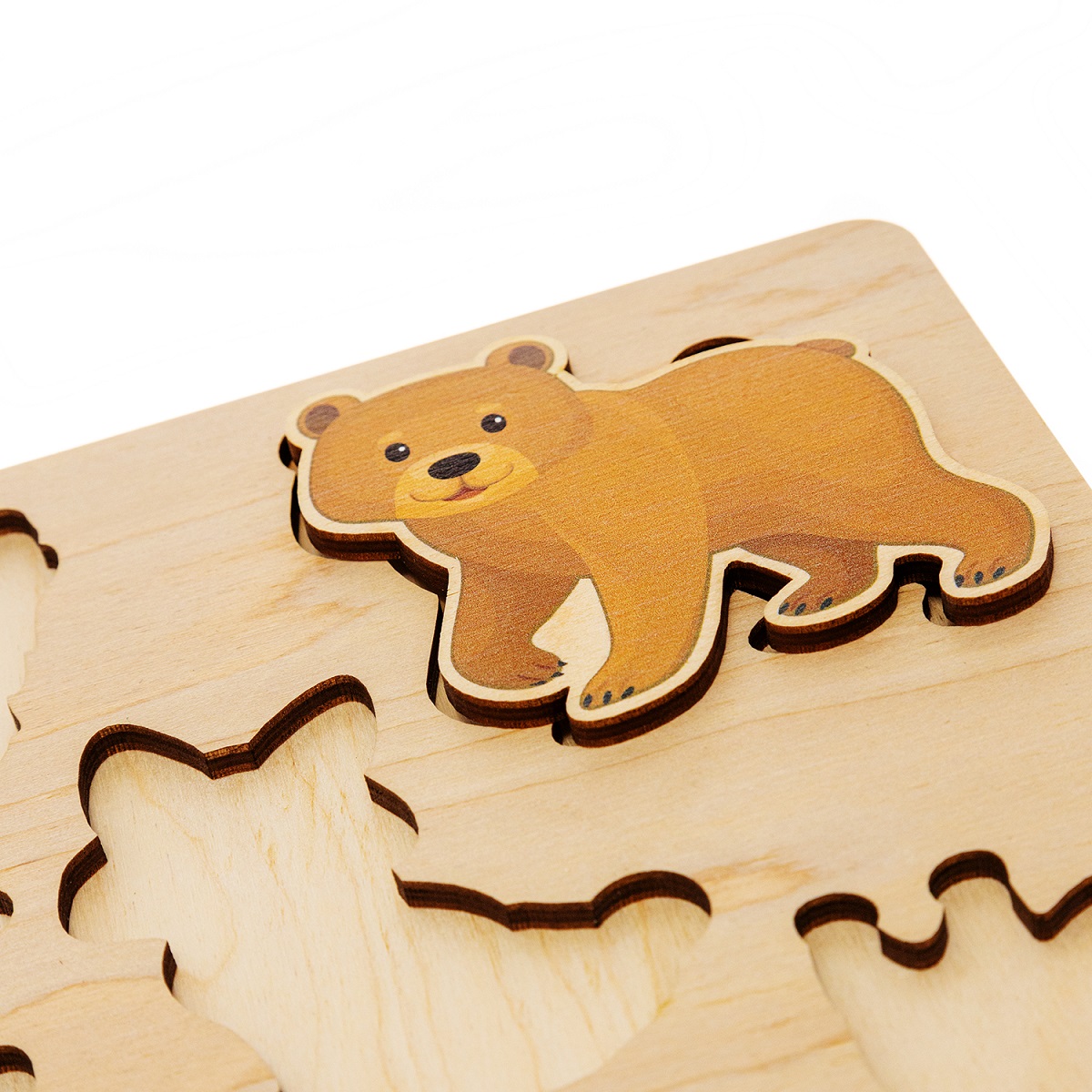 картинка Рамка - вкладыш Лесные животные, 00764, Десятое Королевство от магазина ДетсадЯр