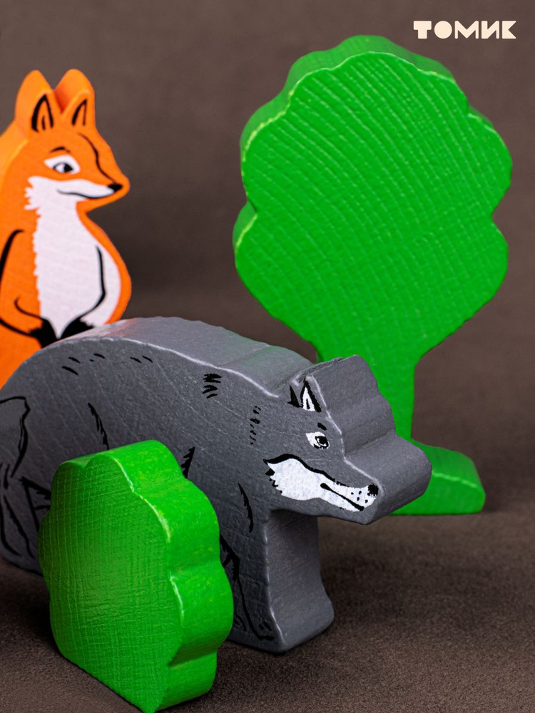 картинка Конструктор "Сказки - Теремок", 4534-3, Томик от магазина ДетсадЯр