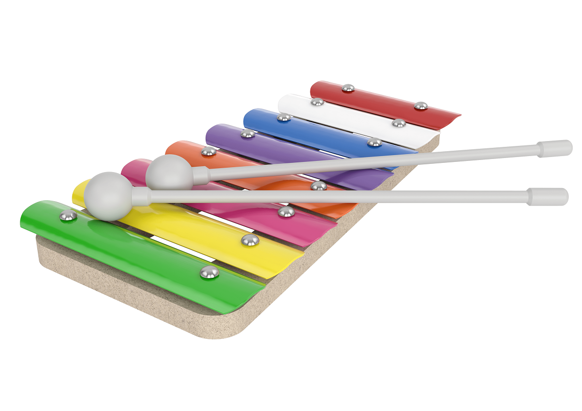 картинка Детский металлофон 8 нот, 02351, Десятое Королевство от магазина ДетсадЯр