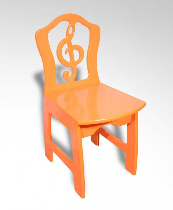 Варианты Стул Скрипичный ключ цветной 1, 2, 3 гр. роста для детей дошкольного возраста 