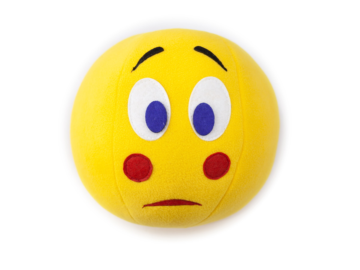 картинка Набор мячиков - мякишей Эмоции малый, диаметр 15 см. (8 шт.), МВ от магазина ДетсадЯр