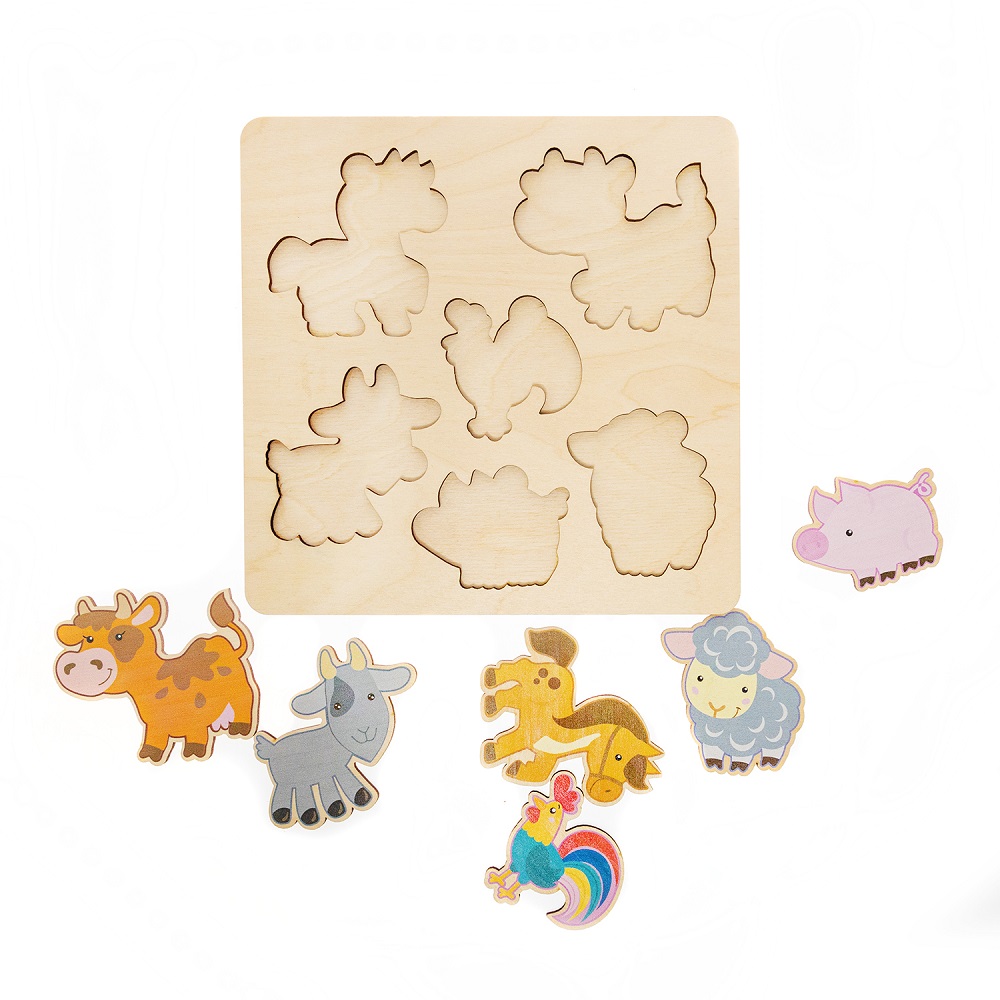 картинка Рамка - вкладыш Домашние животные, 00763, Десятое Королевство от магазина ДетсадЯр