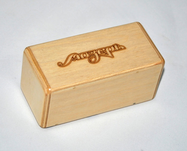 картинка Шейкер коробочка малый, деревянный, прямоугольный Мозеръ от магазина ДетсадЯр