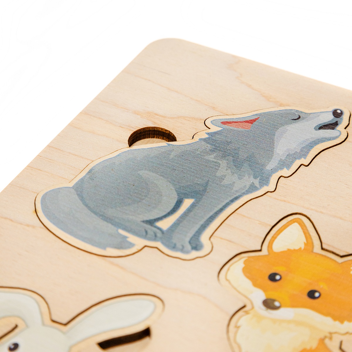 картинка Рамка - вкладыш Лесные животные, 00764, Десятое Королевство от магазина ДетсадЯр