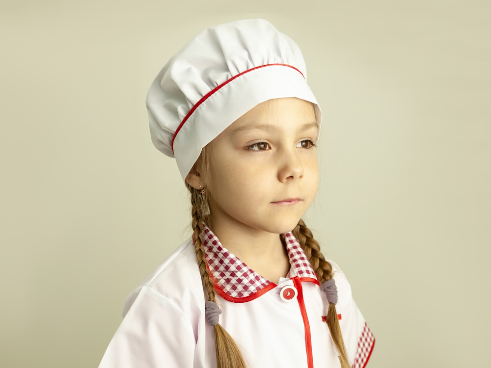 картинка Костюм детский профессия: Повар (халат + колпачок + прихватка), МВ от магазина ДетсадЯр