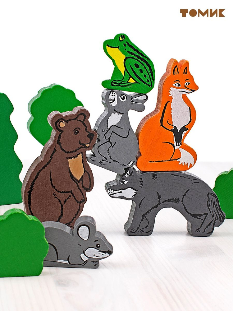 картинка Конструктор "Сказки - Теремок", 4534-3, Томик от магазина ДетсадЯр