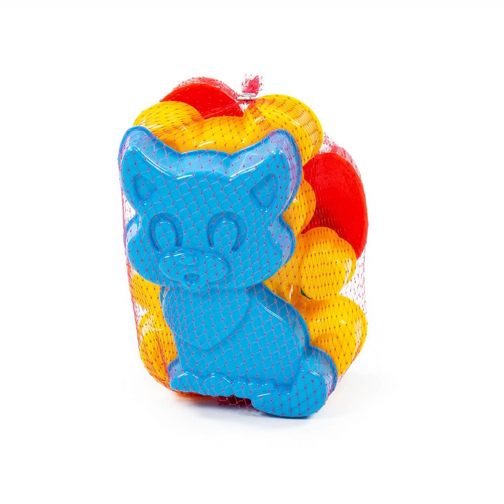 картинка Формочки (белочка + пёсик + котёнок + медведь), 7179, Полесье от магазина ДетсадЯр