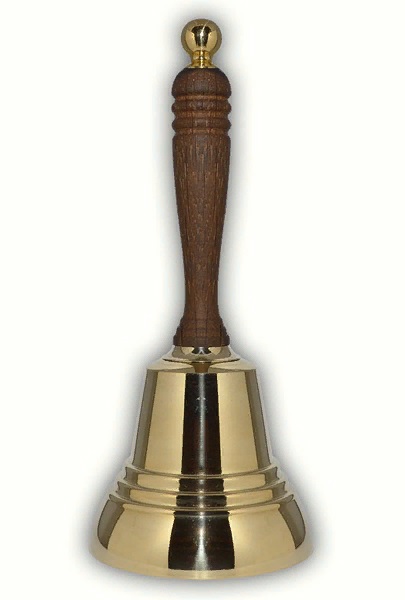 картинка  Колокольчик Валдайский №7, d84, полированный, с ручкой, Валдайские колокольчики, KVP7R от магазина ДетсадЯр