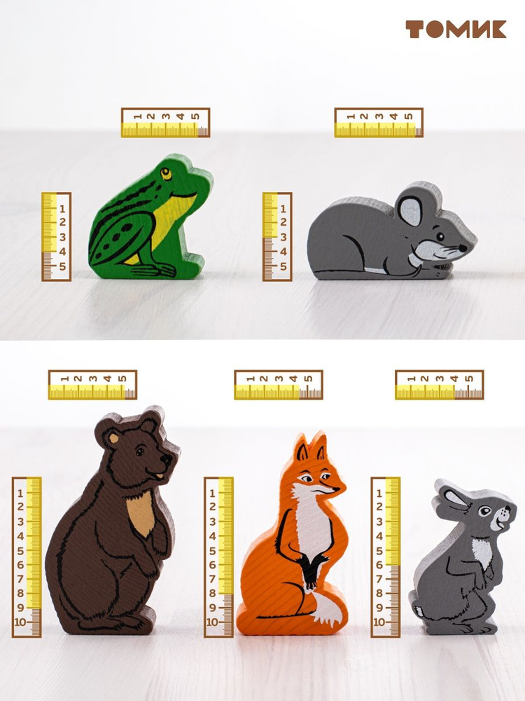 картинка Конструктор "Сказки - Теремок", 4534-3, Томик от магазина ДетсадЯр