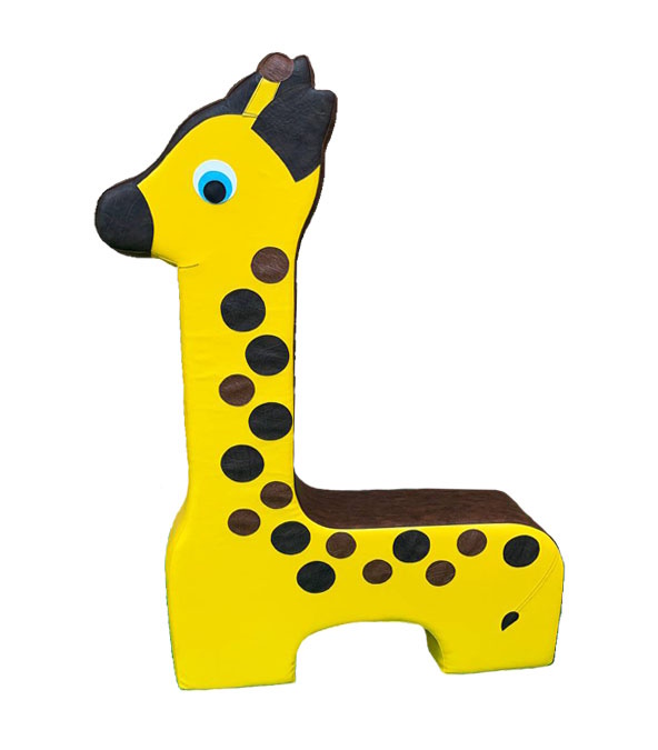 картинка Жираф, мягкий игровой модуль, 80*20*110 см., ТИ от магазина ДетсадЯр