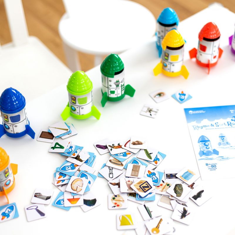 картинка  Развивающая игрушка Рифмуй и сортируй (88 элементов, английский язык) Learning Resources, LER5462 от магазина ДетсадЯр