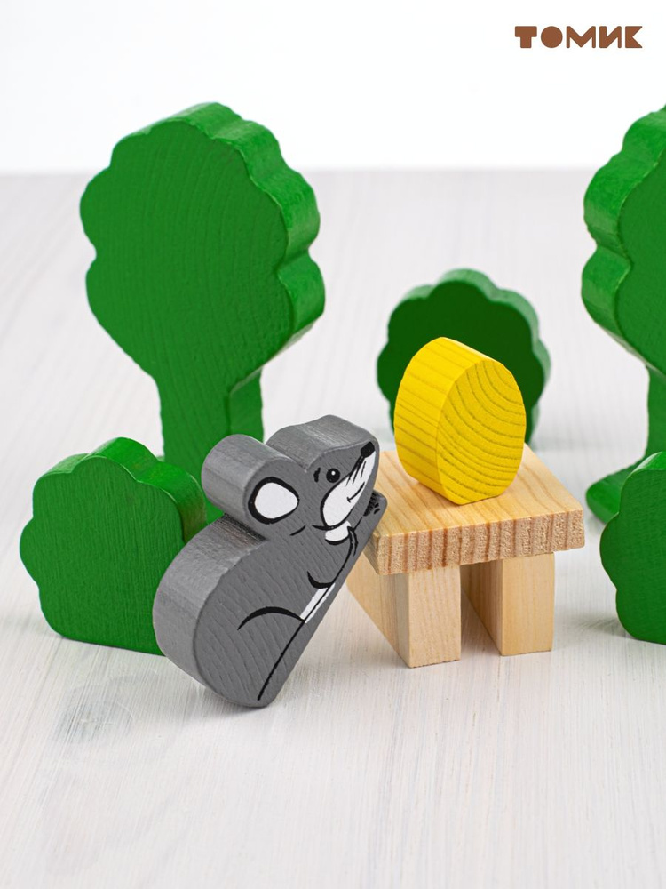 картинка Конструктор "Сказки - Курочка Ряба", 4534-1, Томик от магазина ДетсадЯр