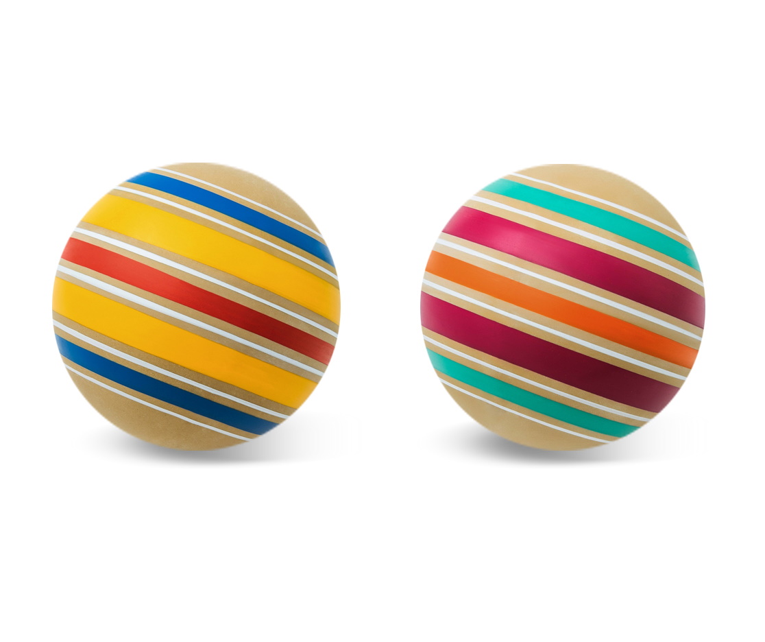 Мяч резиновый диаметр 125 мм., серия Эко, Чебоксары, Р7-125 