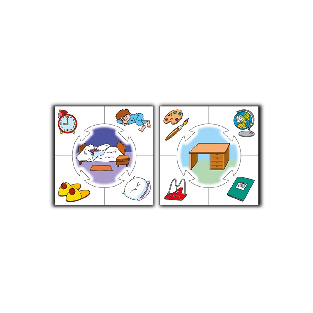 картинка Наведи порядок, настольная игра серии Учись, играя, 00242, Десятое Королевство от магазина ДетсадЯр