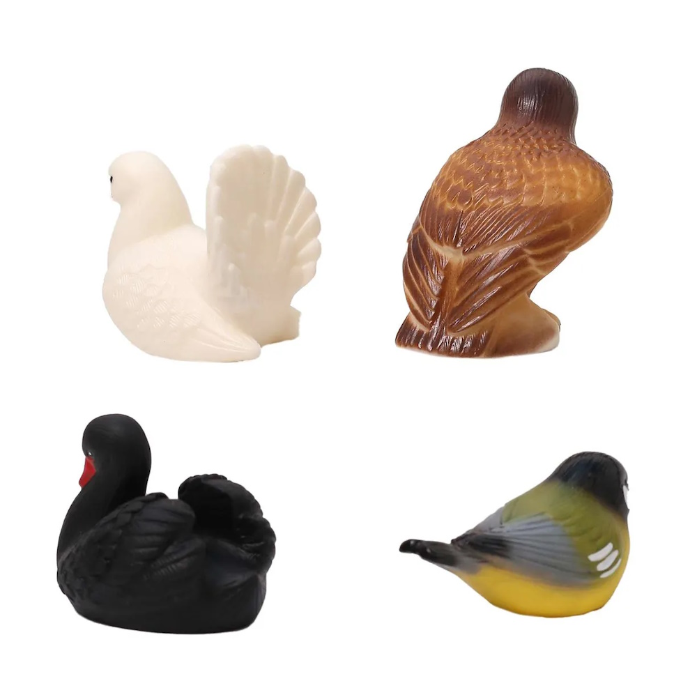 картинка Набор резиновых игрушек Изучаем птиц, коллекция №2, Весна, В4069 от магазина ДетсадЯр