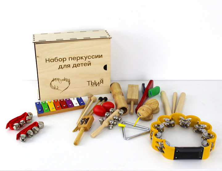 картинка Набор перкуссии для детей, БЗ-011, Ты и Я от магазина ДетсадЯр
