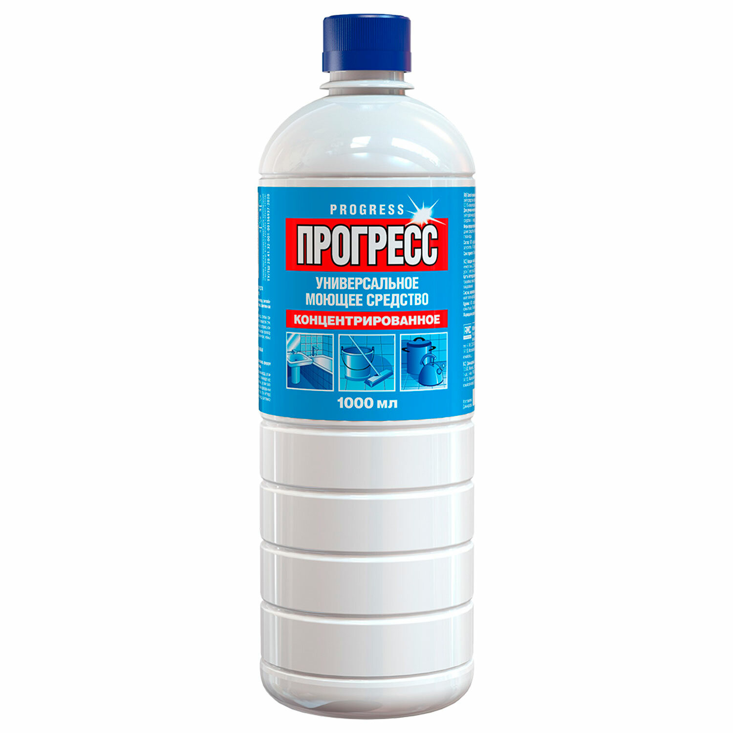 картинка Средство моющее универсальное 1 л, ПРОГРЕСС, 10612 от магазина ДетсадЯр