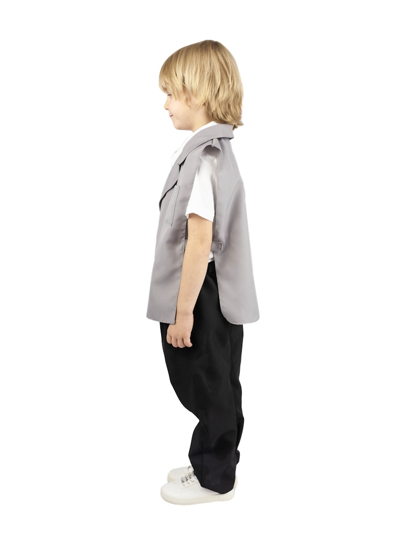 картинка Костюм детский профессия: Директор (накидка с имитацией галстука и рубашки), МВ от магазина ДетсадЯр