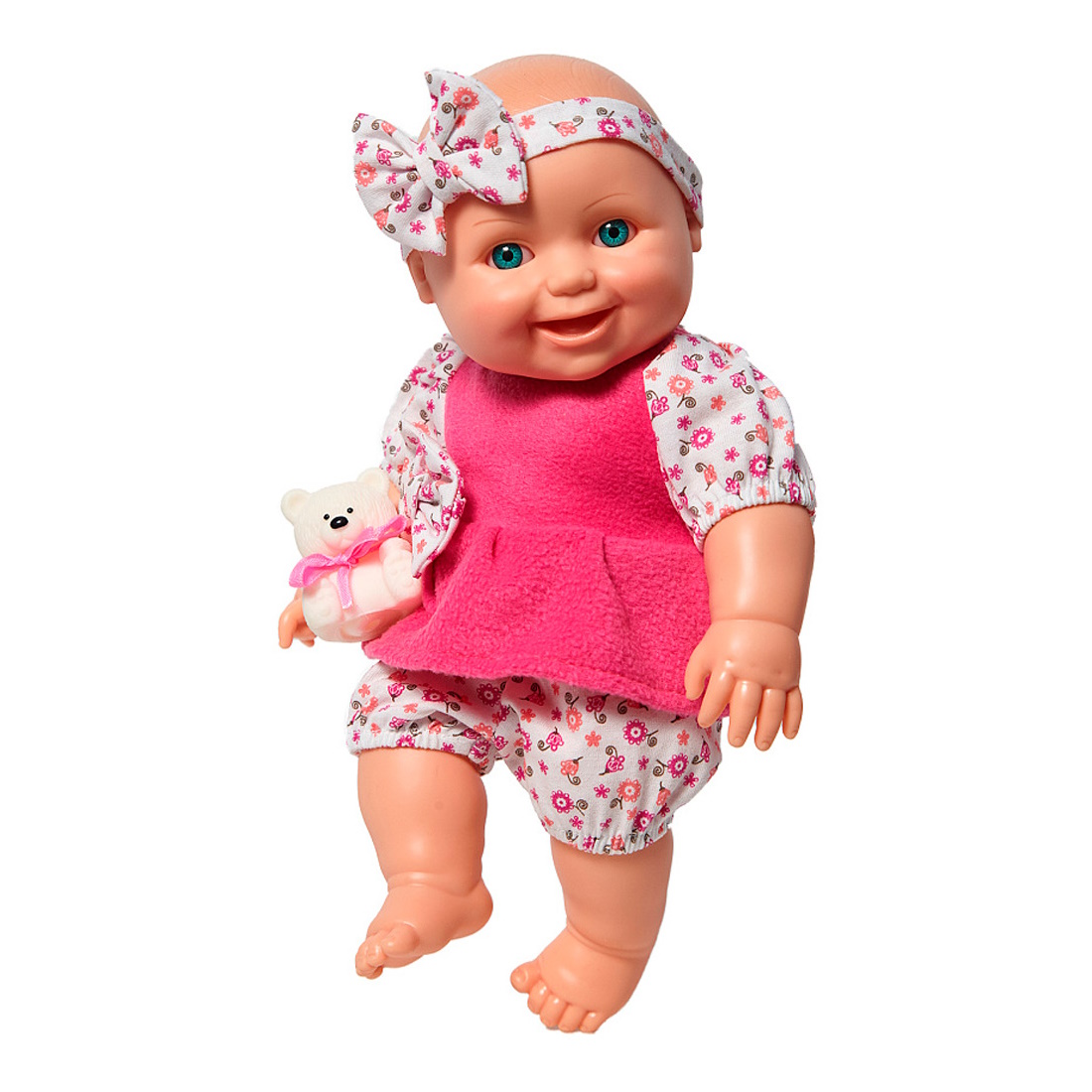 картинка Кукла Малышка с мишуткой, Весна, В200 от магазина ДетсадЯр