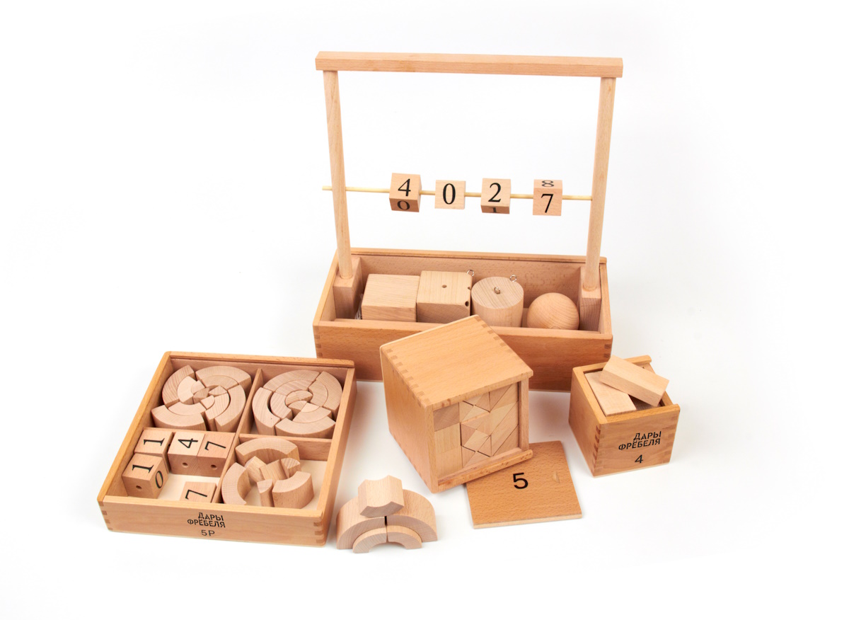 картинка Игровой набор «Дары Фребеля» (14 пособий), Приоритет от магазина ДетсадЯр